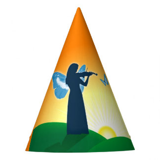 Violinist & Butterfly Party Hat