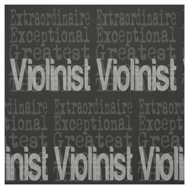 Violinist Extraordinaire Fabric (Swatch)