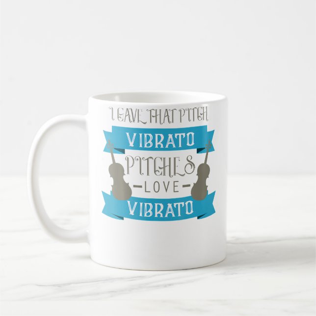 Violinist Musician Orchestra Instrument Violin Coffee Mug (Left)