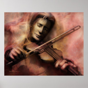 Violinist Poster