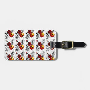 Violinist,Rock the House_ Luggage Tag
