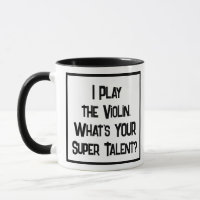 Violinist Super Talent. Two Tone Violin Player