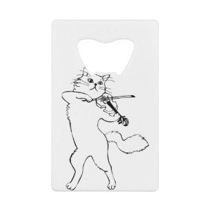 Violinist Violin Music Instrument Cat