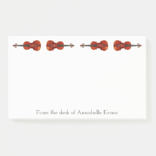 Violins Personalize Post-it Notes