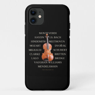 Violist Composers Case-Mate iPhone Case
