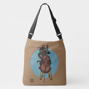 Violon cello crossbody bag