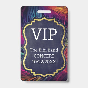 VIP Badge ID Badge
