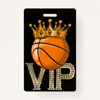 VIP Basketball BADGE