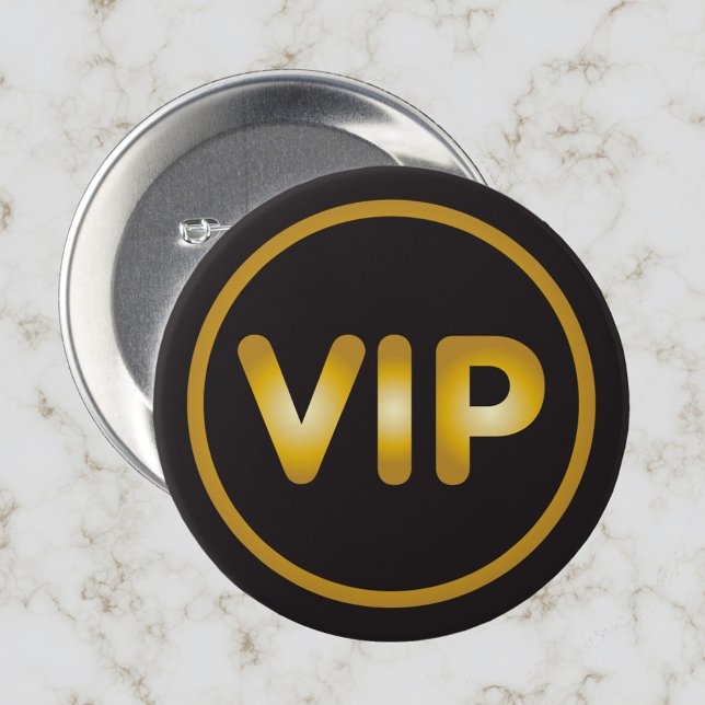 VIP button gold on black (Creator Uploaded)