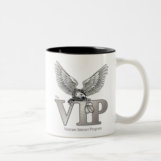 VIP Coffee Mug with Black Interior (Right)