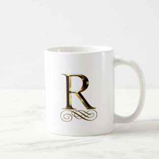 VIP Gold ”R” monogram Coffee Mug