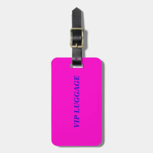 VIP LUGGAGE TAG