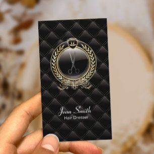VIP Luxury Hairdresser Hair Stylist Business Card