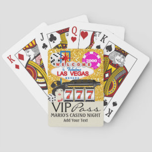 VIP PASS - Vegas - Playing Cards - SRF