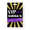 VIP Purple & Gold Any Event Pass Birthday Invite
