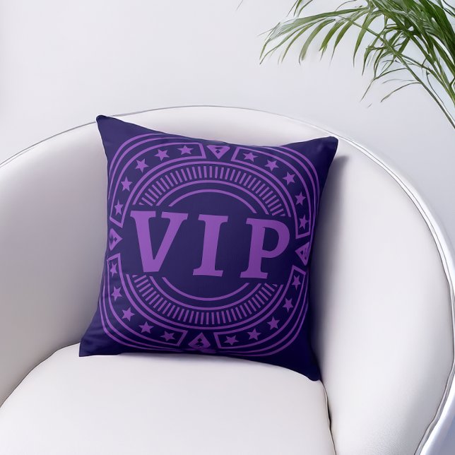 VIP Reserved Seat Retro Custom Colors Cushion (Creator Uploaded)