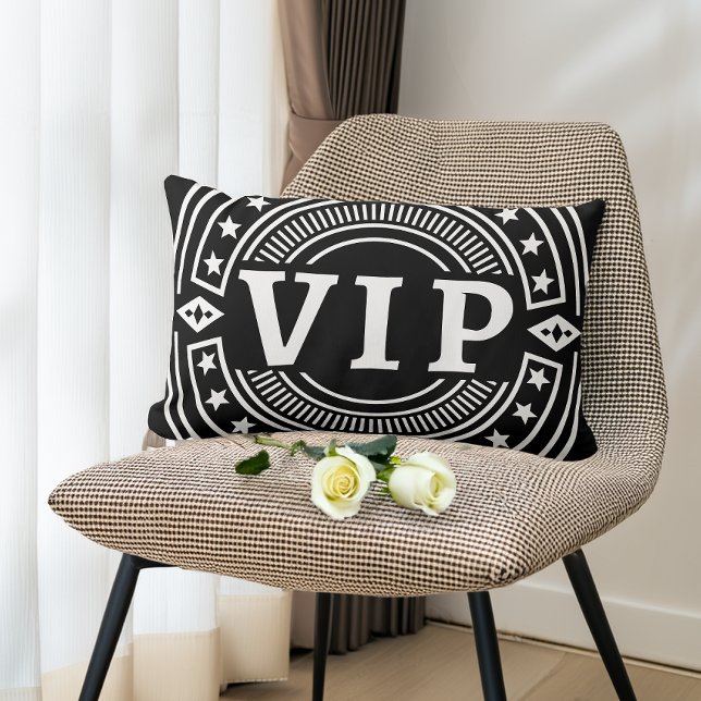 VIP Reserved Seat Retro Custom Colors Lumbar Cushion (Creator Uploaded)