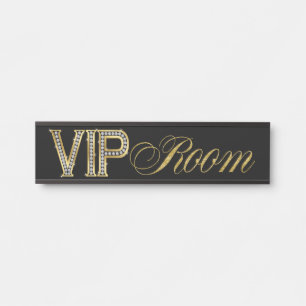 VIP Room Hanging Name Plate