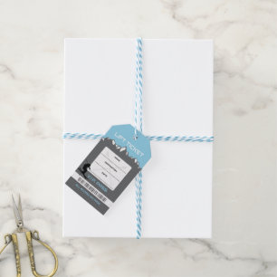 VIP SKI LIFT TICKET Escort Gift Seating Card Gift Tags