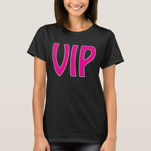 VIP T Shirt Dark (Front)