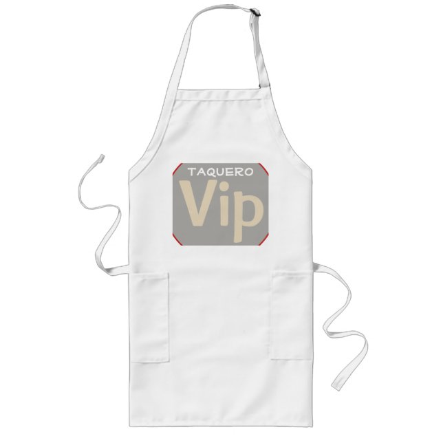 vip taquero long apron (Front)