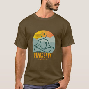 Vipassana Meditation Loving Kindness Metta Anicca T-Shirt