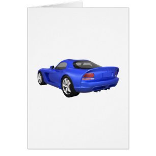 Viper Hard-Top Muscle Car: Blue Finish