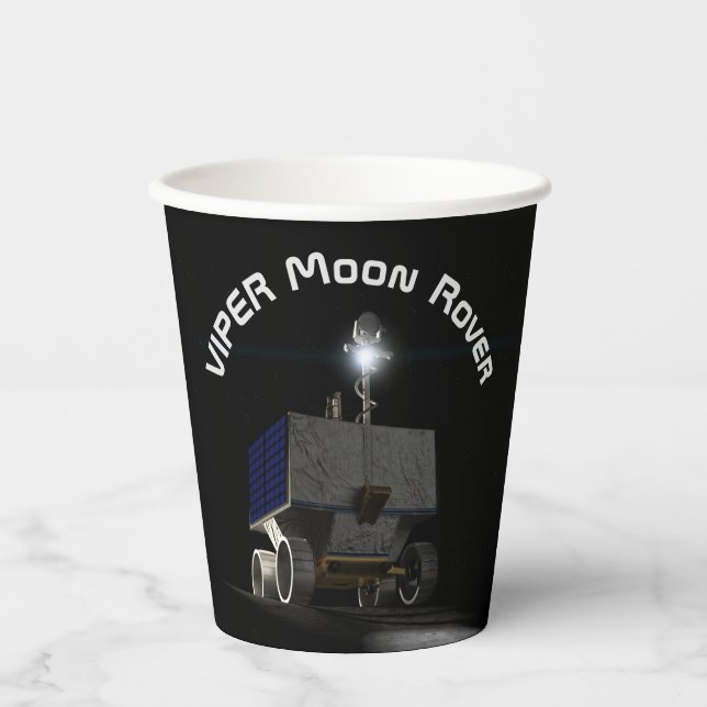 VIPER Moon Rover Paper Cups (Front)