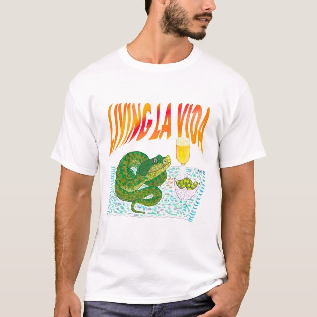 VIPER ON VACATION T-Shirt (Front)