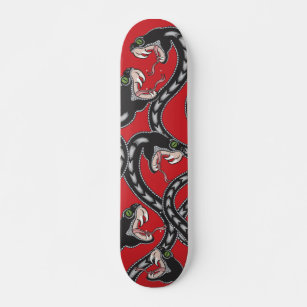 Viper Pit - Red Skateboard