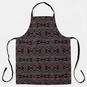 Viper Snake Skin Drawing Pattern Soft Pastel Colou Apron