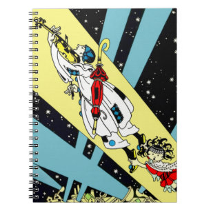 Viperetta Flies to the Moon Notebook
