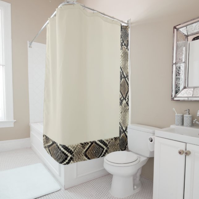 Viper's Edge Shower Curtain (In Situ)