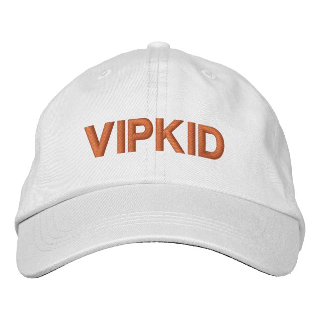 VIPKID Hat (White) (Front)