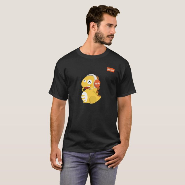 VIPKID Headset Dino T-Shirt (Front Full)