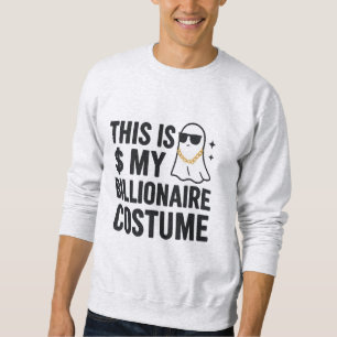 Viral 2025 Billionaire Ghost Halloween Sweatshirt