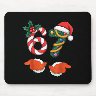 Viral 67 Candy Canes Christmas Tree With Hand Holi Mouse Pad