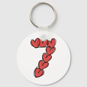 Viral 67 Sketch Heart Matching 7 Valentine Kids Lo Key Ring