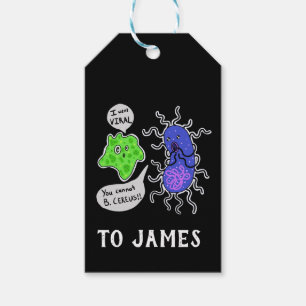 Viral Microbes Gift Tags