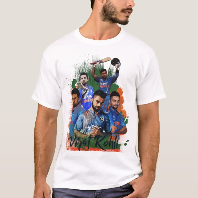 Virat Kohli Art T-Shirt (Front)