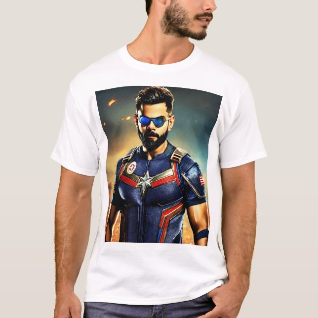  "Virat Kohli: Defying Boundaries and Dominating t T-Shirt (Front)