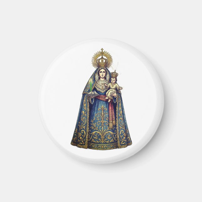 Virgen de Candelaria Magnet (Front)