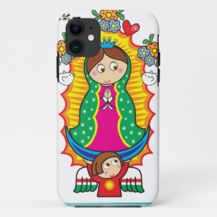 VIRGEN DE GUADALUPE CARICATURA 01 CUSTOMIZABLE PRO iPhone 11 CASE