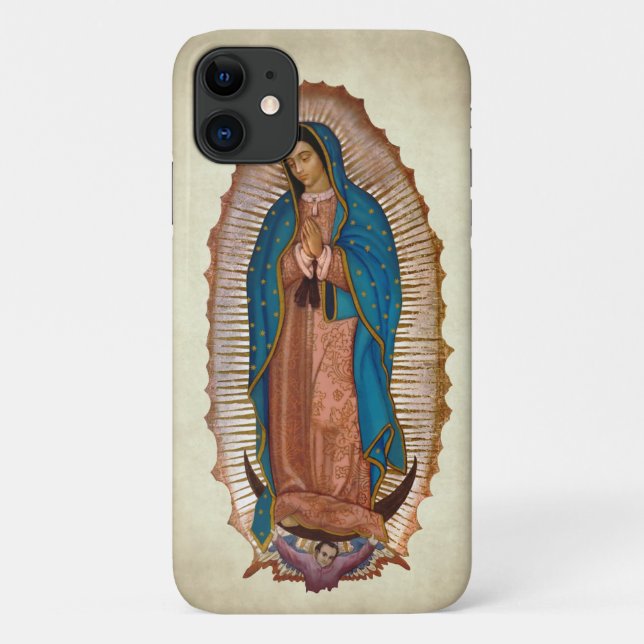 Virgen De Guadalupe Cell Phone/iPad Case (Back)