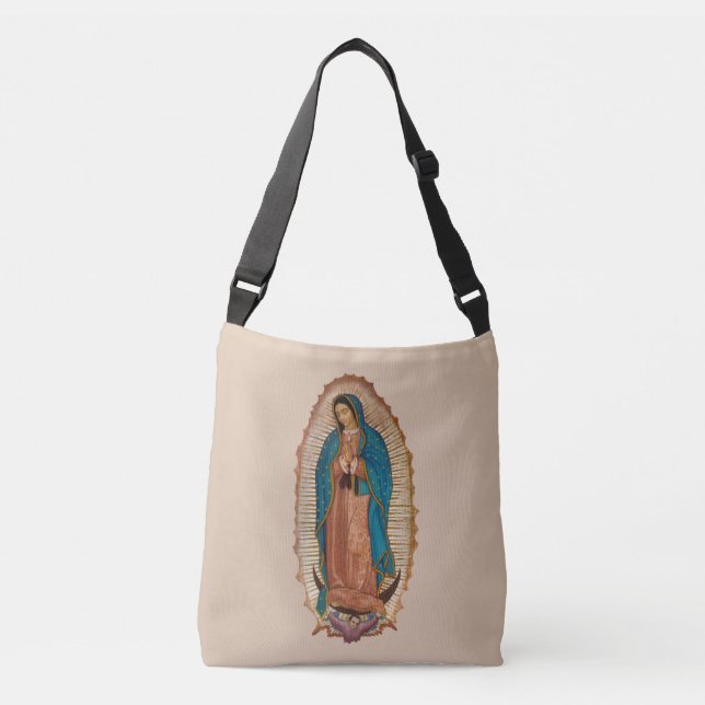 Virgen de Guadalupe Crossbody Bag (Front)