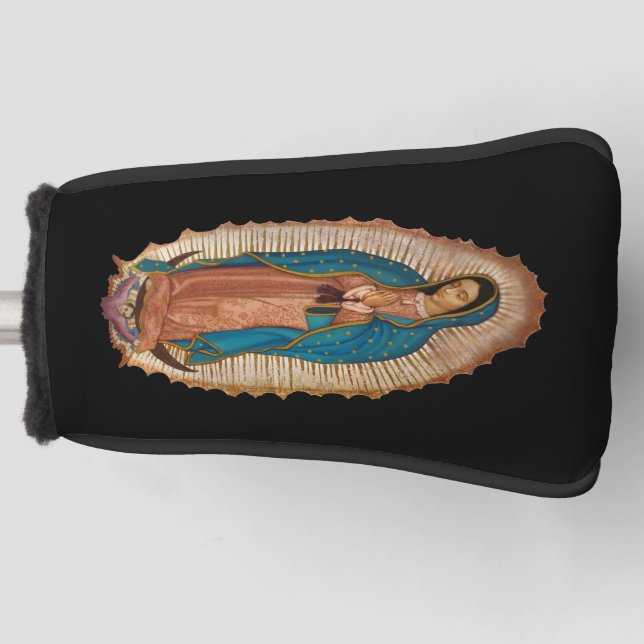 Virgen de Guadalupe Golf Head Cover (Front)