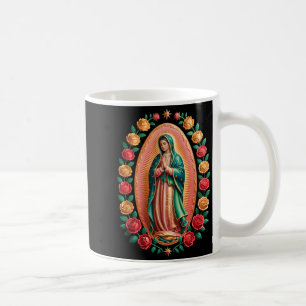 Virgen De Guadalupe Saint Mary Christian Religious Coffee Mug