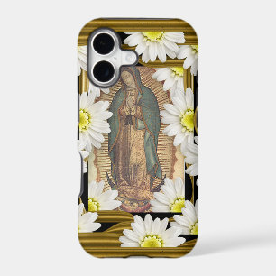 Virgen de Guadalupe (with daisies)