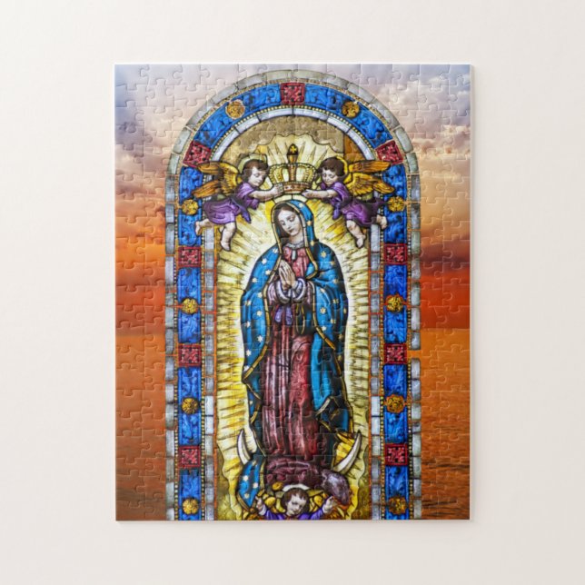 Virgen De La Guadalupe Puzzle (Vertical)
