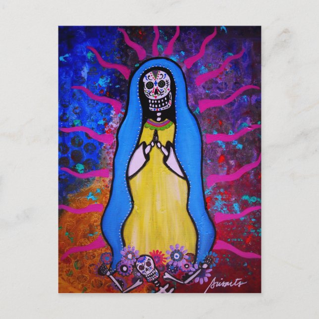 VIRGEN GUADALUPE POSTCARD (Front)